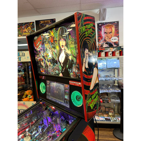 Image of Stern Pinball Elvira's House of Horrors Premium Pinball Machine