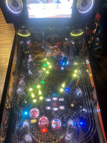 Image of Jim Henson's Labyrinth Pinball Machine with Official Topper