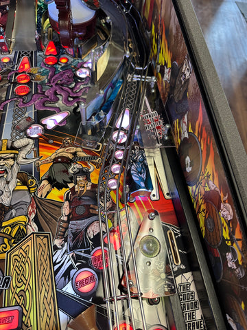 Image of American Pinball Legends of Valhalla Classic Pinball Machine