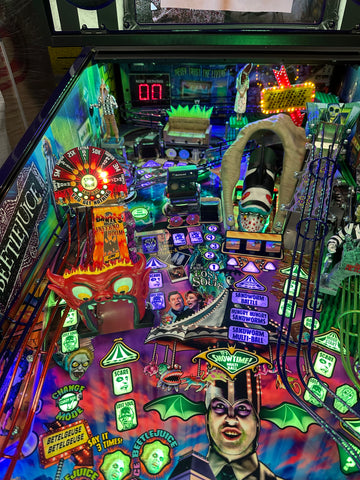 Image of Spooky Pinball Beetlejuice Pinball Machine IN STOCK