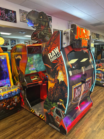 Image of Raw Thrills Jurassic Park Arcade Game