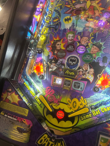 Image of Stern Pinball Batman 66 Premium Pinball Machine