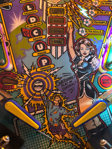 Image of Bally World Cup Soccer Pinball Machine