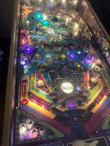 Image of Stern Pinball The Beatles Gold Pinball Machine