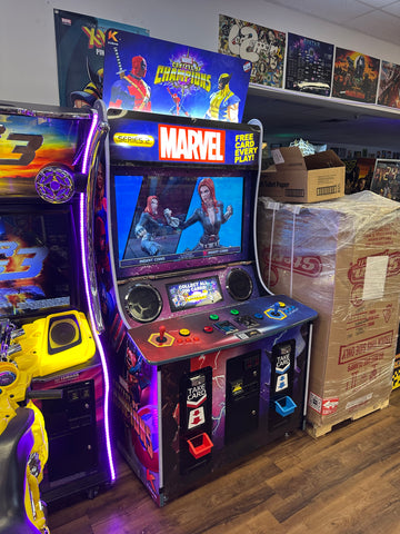 Image of Raw Thrills Marvel Contest of Champions Arcade Game