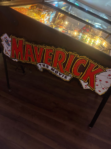 Image of Data East Maverick Pinball Machine