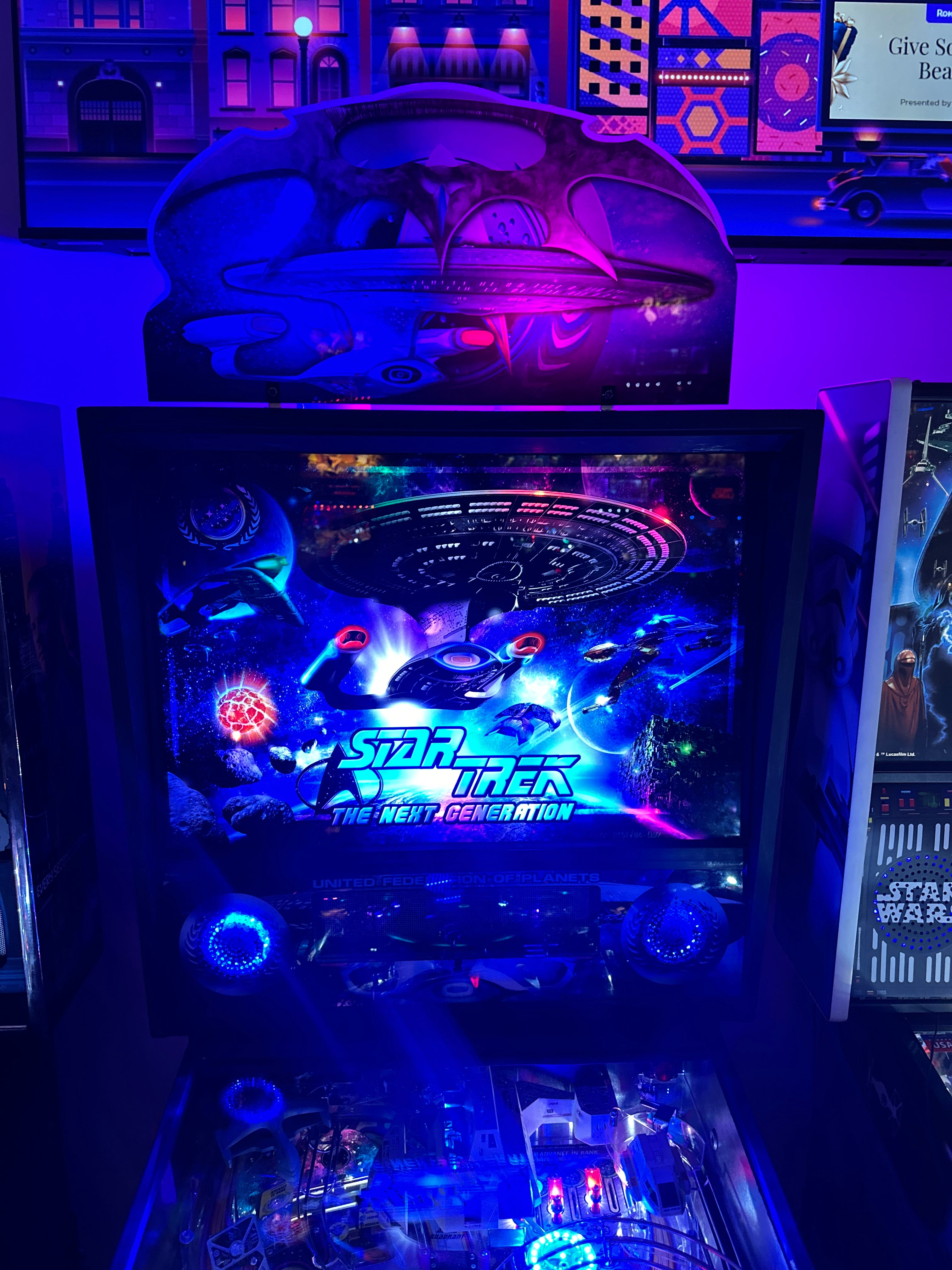 Williams LOADED Star Trek: The Next Generation Pinball Machine