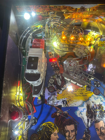 Image of Data East Maverick Pinball Machine