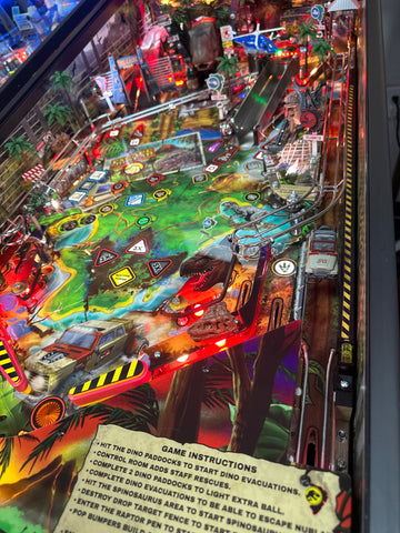 Image of Stern Pinball LOADED Jurassic Park Home Pinball Machine