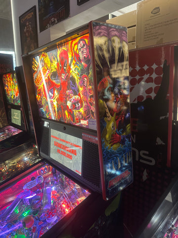 Image of Stern Pinball LOADED Deadpool Premium Pinball Machine