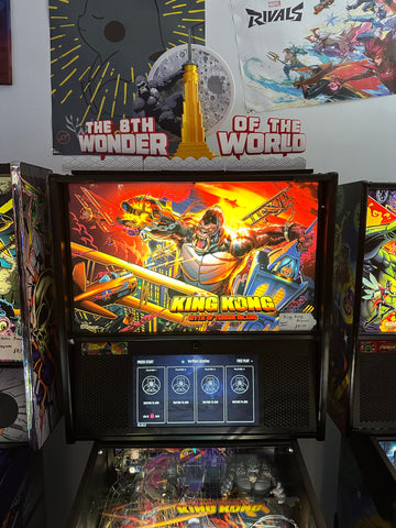 Image of Stern Pinball King Kong: Myth of Terror Island Premium Pinball Machine