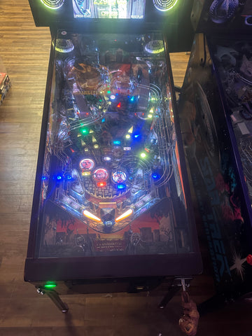 Image of Jim Henson's Labyrinth Pinball Machine with Official Topper