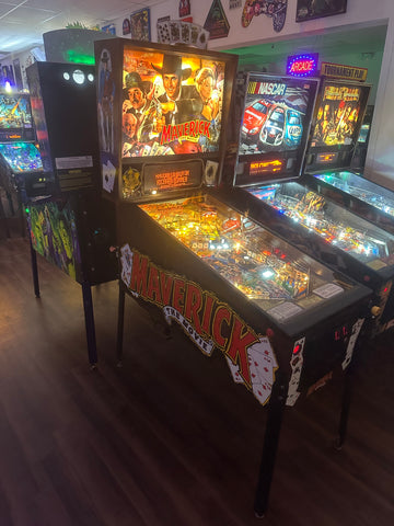 Image of Data East Maverick Pinball Machine