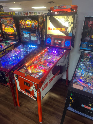 Image of Stern Pinball LOADED Led Zeppelin Premium Pinball Machine