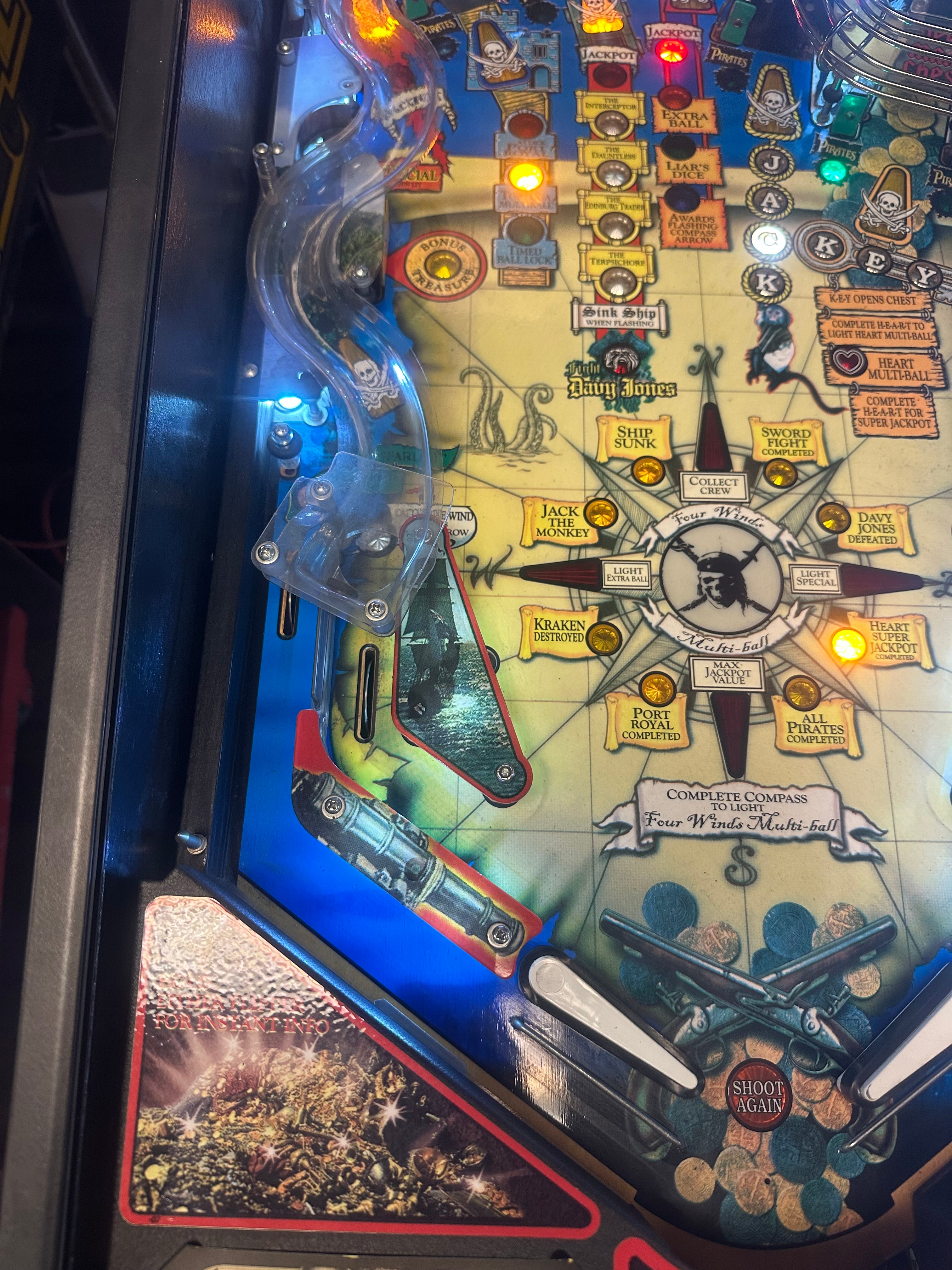 Stern Pinball Pirates of the Caribbean Pinball Machine