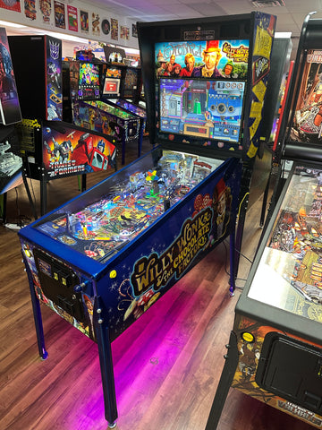 Image of JJP Willy Wonka & the Chocolate Factory Limited Edition Pinball Machine