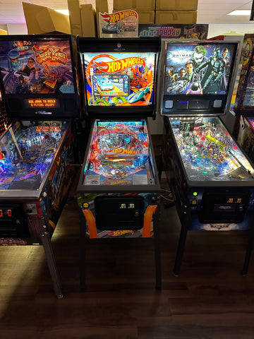 Image of American Pinball Hot Wheels Deluxe Pinball Machine