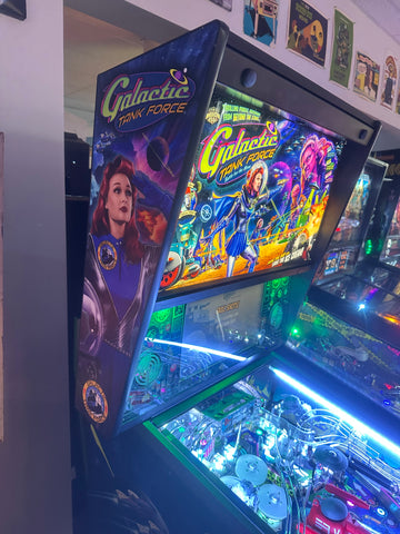 Image of American Pinball Galactic Tank Force Deluxe Pinball Machine