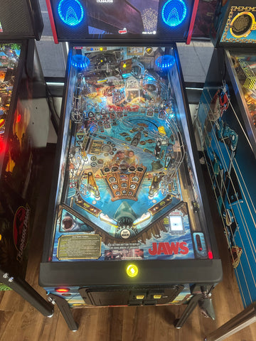 Image of Stern Pinball Jaws Premium Pinball Machine