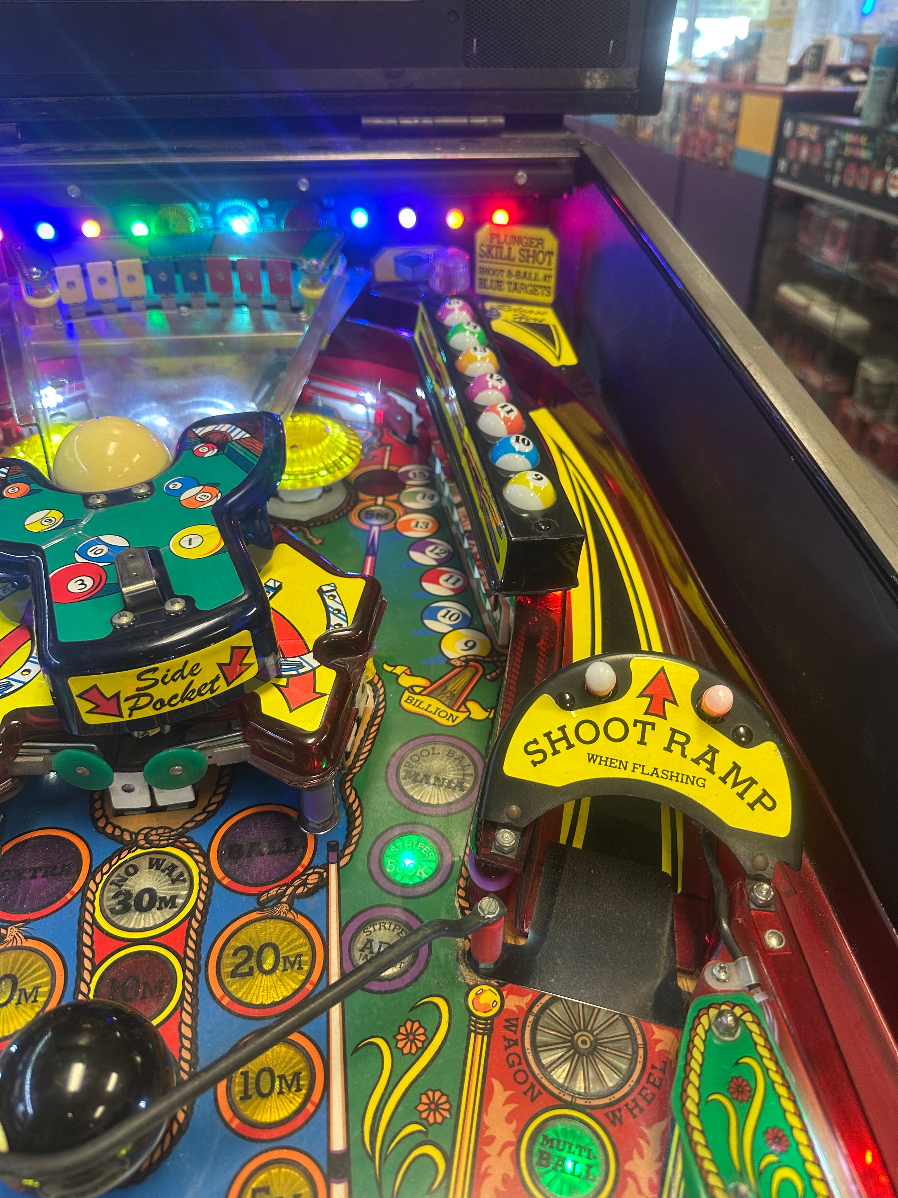 Gottlieb Cue Ball Wizard Pinball Machine
