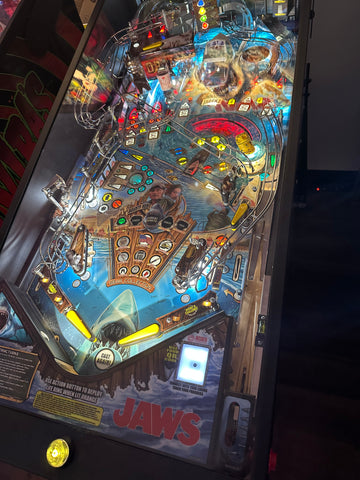 Image of Stern Pinball Jaws Premium Pinball Machine