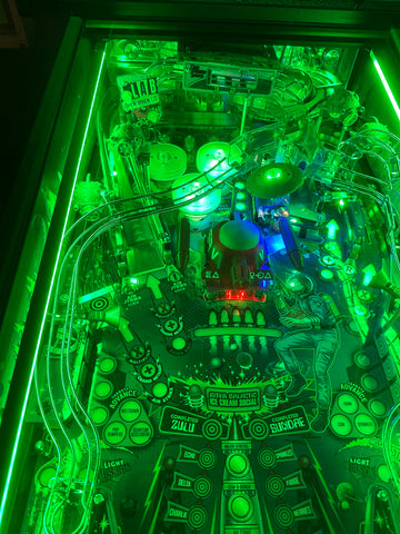 Image of American Pinball Galactic Tank Force Deluxe Pinball Machine