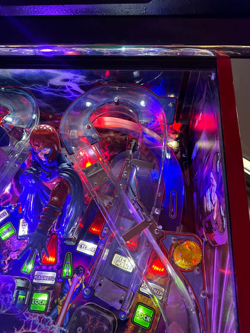 Image of Stern Pinball LOADED X-Men Limited Magneto Edition Pinball Machine