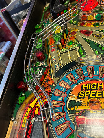 Image of Williams High Speed Pinball Machine