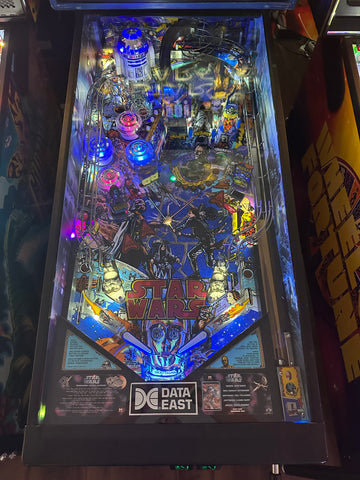 Image of Data East LOADED Star Wars Pinball Machine