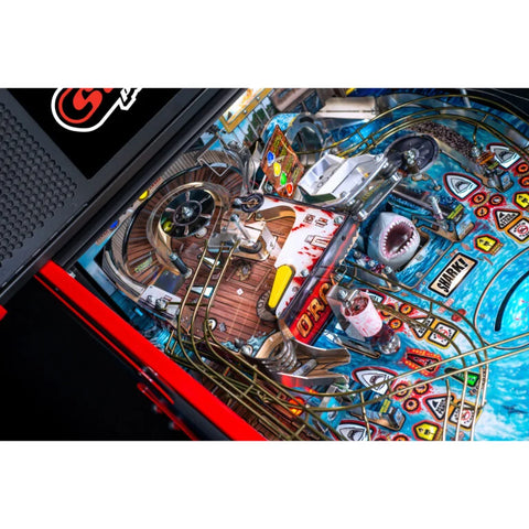 Image of Stern Pinball Jaws 50th Anniversary Pinball Machine