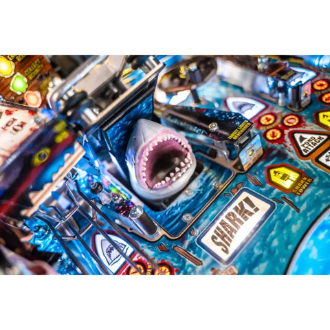 Image of Stern Pinball Jaws Premium Pinball Machine