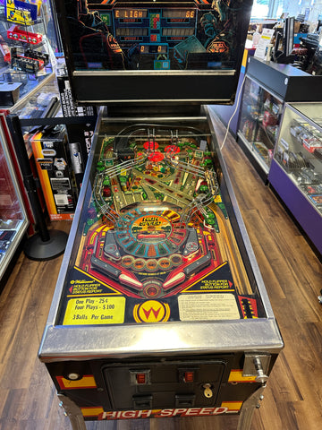 Image of Williams High Speed Pinball Machine
