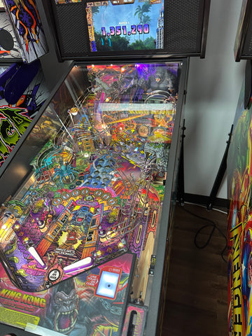 Image of Stern Pinball King Kong: Myth of Terror Island Premium Pinball Machine
