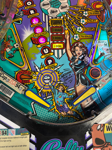 Image of Bally World Cup Soccer Pinball Machine