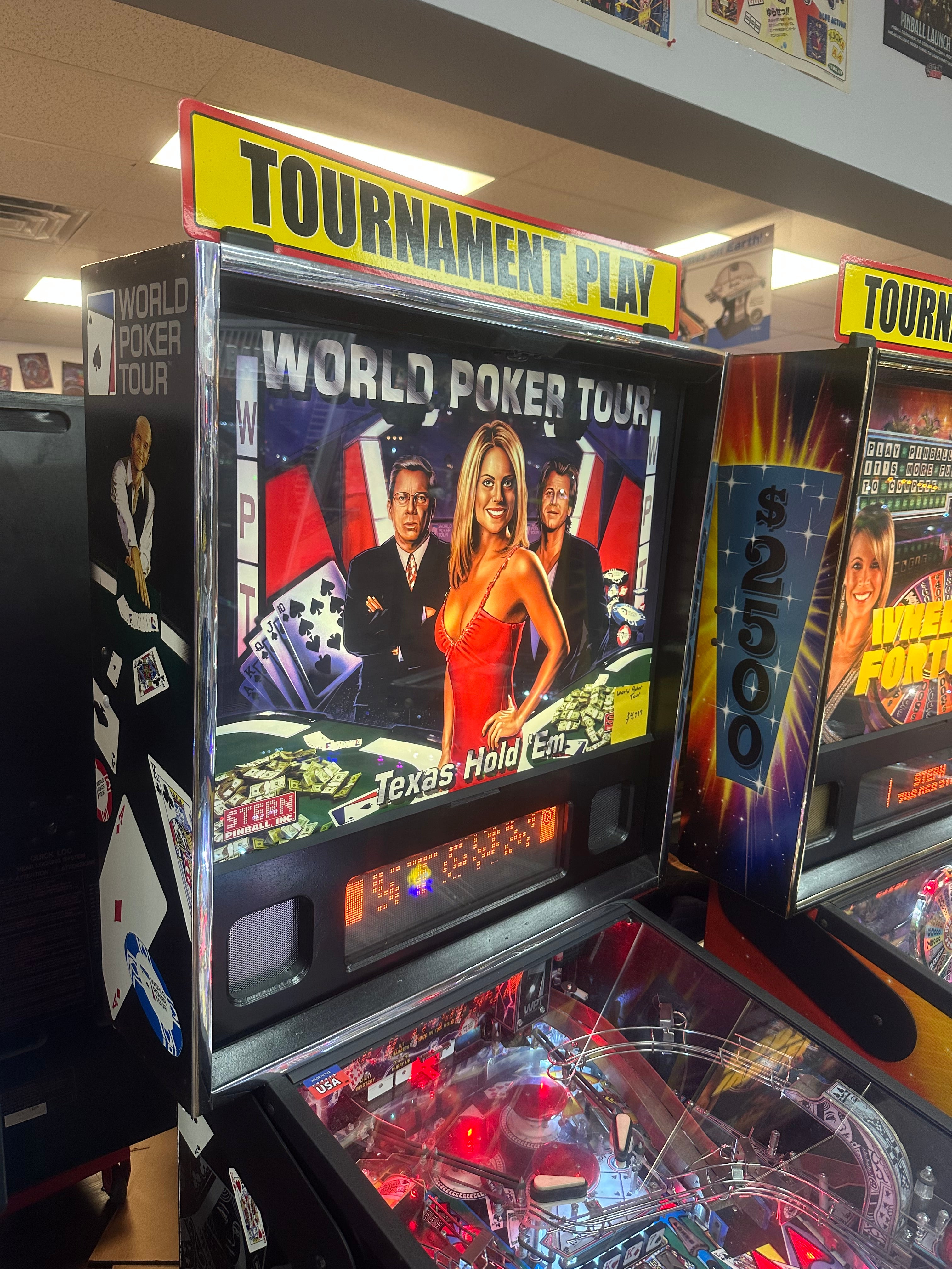Stern Pinball World Poker Tour Pinball Machine