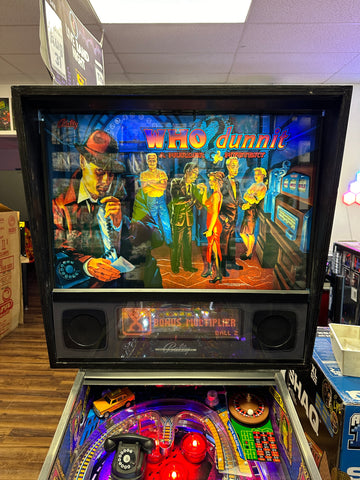 Image of Bally Who Dunnit Pinball Machine