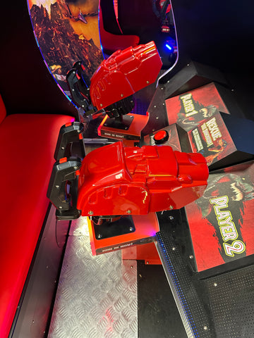 Image of Raw Thrills Jurassic Park Sit Down 55" Arcade Game