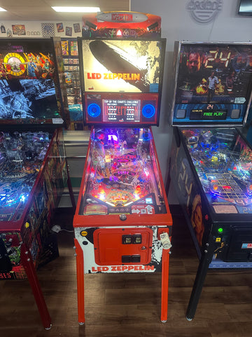 Image of Stern Pinball LOADED Led Zeppelin Premium Pinball Machine