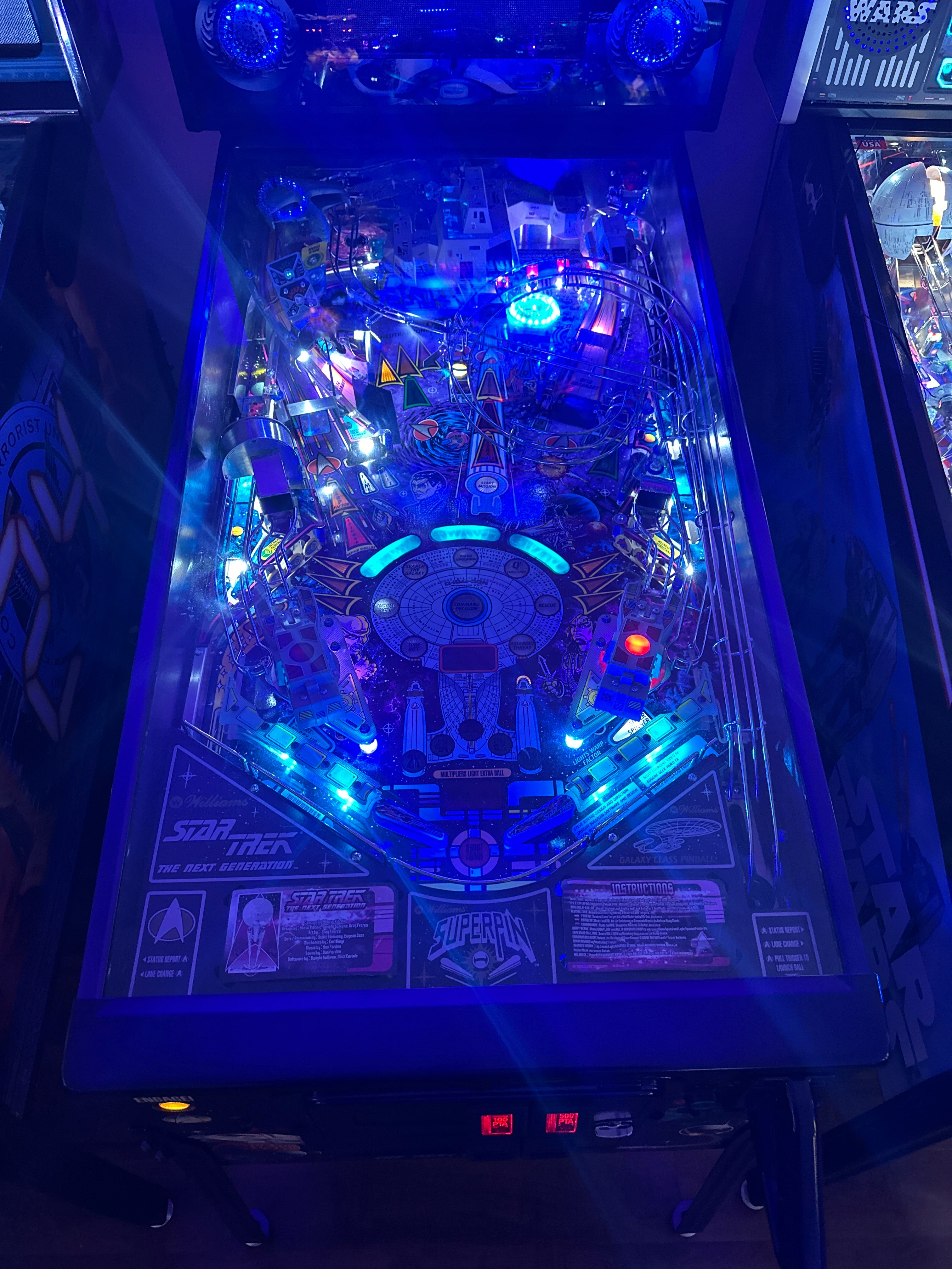 Williams LOADED Star Trek: The Next Generation Pinball Machine