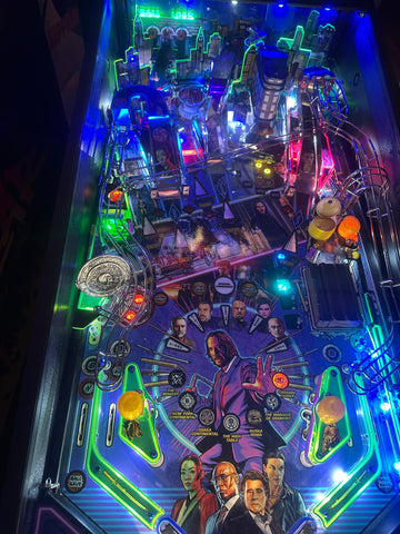 Image of Stern Pinball LOADED John Wick Premium Pinball Machine