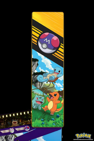 Image of Stern Pinball Pokémon Limited Edition Pinball Machine with Stern Magikarp Topper READY TO SHIP
