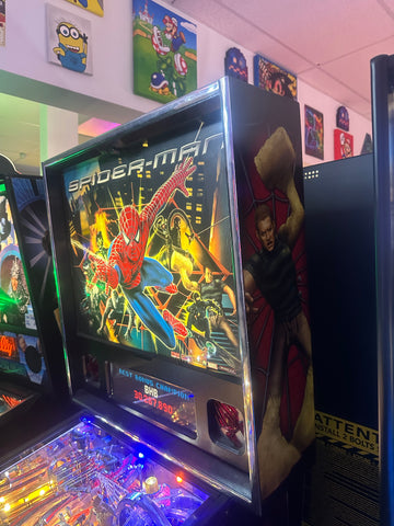 Image of Stern Pinball LOADED Spider-Man Pinball Machine