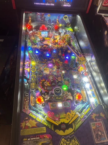 Image of Stern Pinball Batman 66 Premium Pinball Machine
