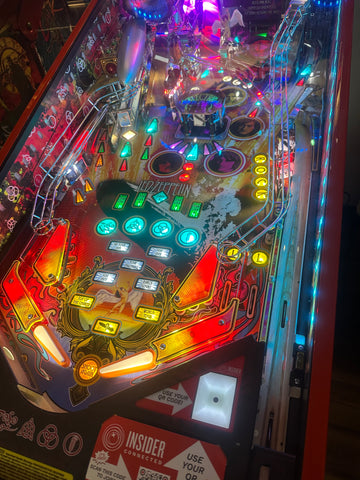 Image of Stern Pinball LOADED Led Zeppelin Premium Pinball Machine