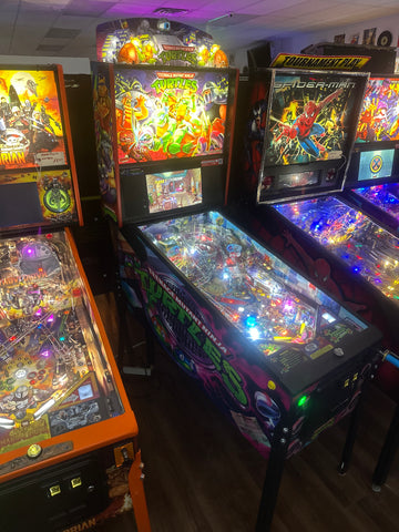Image of Stern Pinball LOADED Teenage Mutant Ninja Turtles Premium Pinball Machine