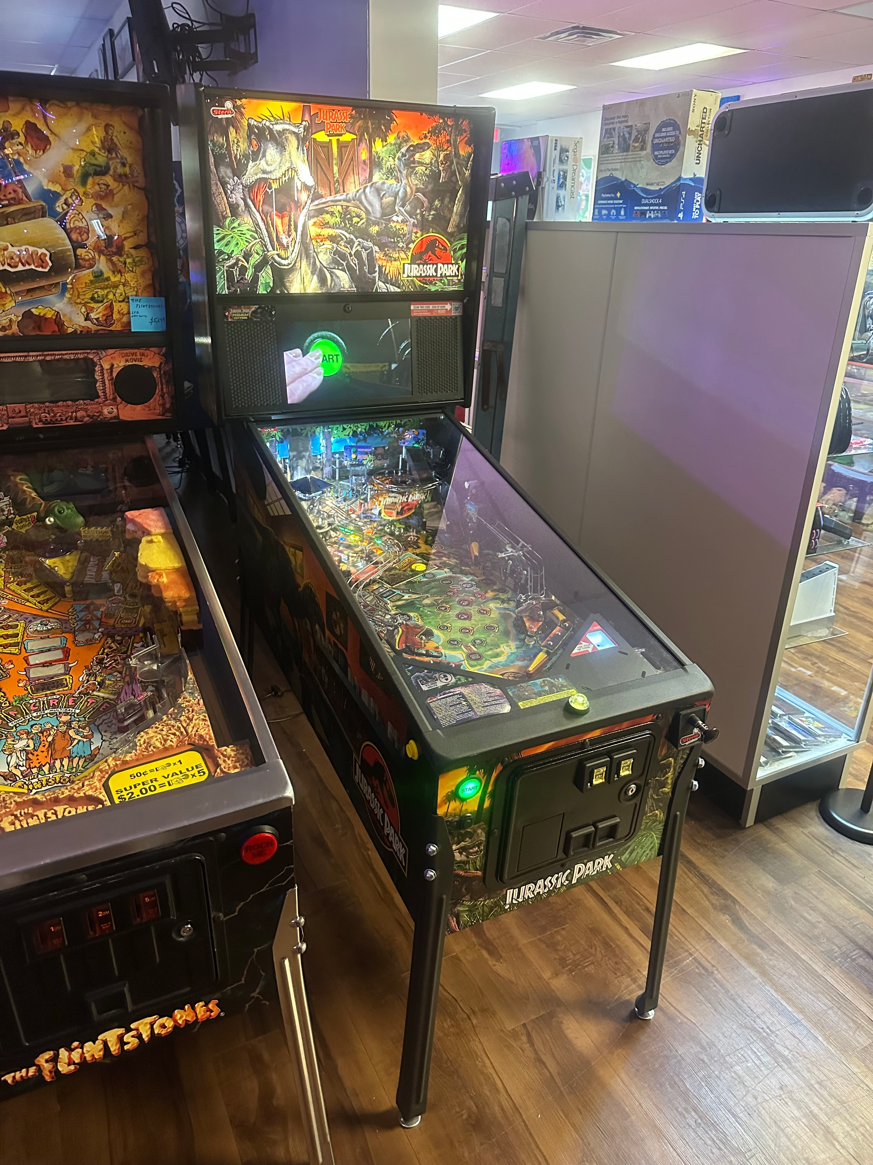 Stern Pinball Jurassic Park Premium Pinball Machine