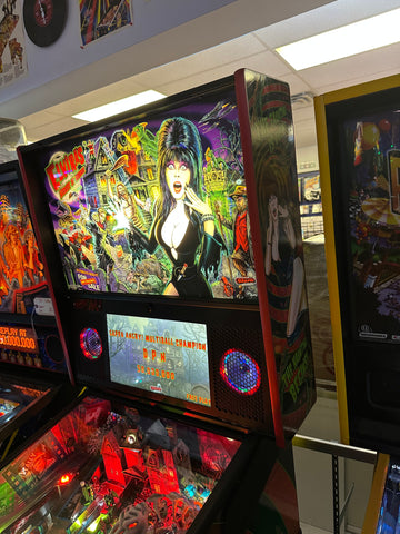 Image of Stern Pinball Elvira's House of Horrors Premium Pinball Machine