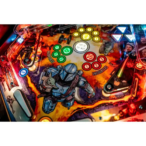 Image of Stern Pinball The Mandalorian Pro Pinball Machine
