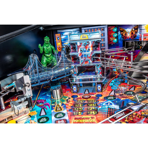 Image of Stern Pinball Godzilla Premium Pinball Machine
