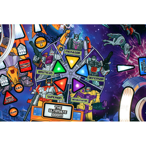Image of Stern Pinball Transformers: More Than Meets the Eye Premium Pinball Machine